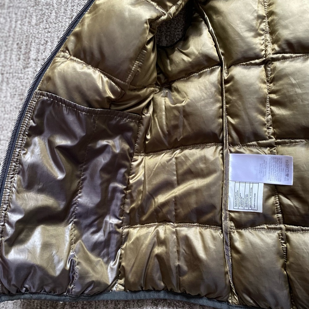 Eddie Bauer Maroon Quilted Down Vest - Picture 5 of 6